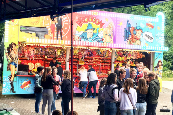 Schiesstand im Betrieb